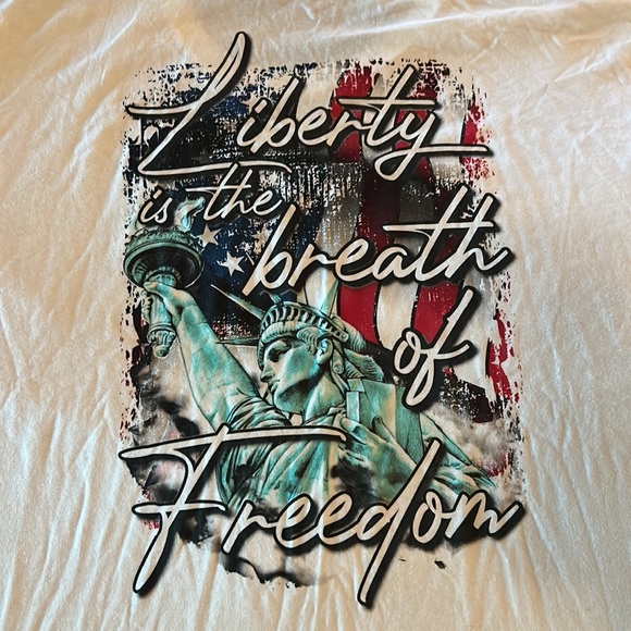 Til Valhalla Project Apparel Company (TVP), 4X Large, White, 9/11, T-Shirt. - Picture 4 of 5